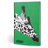 Mcreative Color Hayvan Figürlü Dokulu Defter Çizgili Zürafa - Çok Renkli