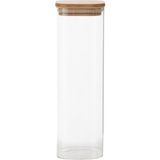 Mcreative Concept Borosilikat Kare Kavanoz 1400 ml