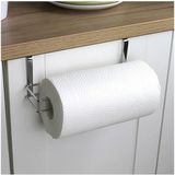 Mcreative Dolap Kapağı Kağıt Havlu Askısı, Krom Askılı Kağıt Havluluk, Krom Banyo ve Mutfak Havlusu