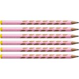 Mcreative Easygraph - Ergonomik Kurşun Kalem - Sol El - Pastel Pembe