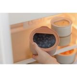 Mcreative Fika One Seramik Saklama Kabı Buz Beyaz 420 ml D- D-NEONE042-01