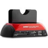 Mcreative HDC-385 Harici USB 2.0 2.5"- 3.5" Ide+Sata HDD + Kart Okuyucu Docking