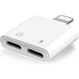 Mcreative iPhone Lightning 2in1 Şarj Kulaklık Dönüştürücü Jack Adaptör Skart Şarj Çoğaltıcı Splitter iPhone Şarj Çıkışı Çoğaltıcı No 184