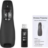 Mcreative Kablosuz Lazer Sunum Kumandası USB Alıcılı 2,4 Ghz Powerpoint Sunumu Ppt Flip Pen Pointer Clicker Presenter Dahili Alıcı Kırmızı Işık Uzaktan Kumanda