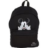 Mcreative Kadın Mickey & Minnie Okul Sırt Çantası, Siyah, Tek Beden