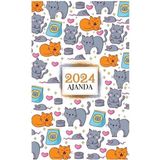 Mcreative Kelebek 2024 Ajanda - Oyuncu Patiler, 8683672858791, Çok Renkli