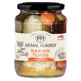 Mcreative Kükrer Karışık Turşu Cam Kavanoz 720 cc