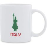 Mcreative - Kupa - Mug Tricolore Istituzionale - 250 ml - Porselen