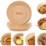 Mcreative Kurumsal Airfryer Pişirme Kağıdı, Fritöz Pişirme Kağıdı 50 Adet