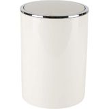 Mcreative Lenox Çöp Kovası 6 Lt Bej (E35) M-E35-09