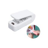 Mcreative Lua Plastik Poşet Isıyla Yapıştırma Kapatma Makinesi Mini Taşınabilir Ambalaj Kapatıcı
