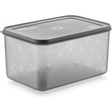 Mcreative No Frost Silikon Yumuşak Kapalı Saklama Kabı Dondurucu ve Buzluk Saklama Kabı 3150 Ml, Kapaklı No Frost Saklama Kabı 3150 Ml, Derin Dondurucu Saklama Kabı 3150 ml