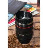 Mcreative Objektif Kupa Lens Kupa Kahve ve Çay Için Termos Kupa Fotoğraf Tutkunları Için Dekoratif Hediyelik 350 ml (Plastik Kapak)