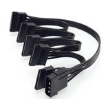 Mcreative Plus PX-4355 Molex To Sata Kablo, Psu Sata Çoklayıcı, 5 Port Sata Power Çoklayıcı, 60CM Uzunluk