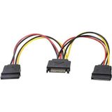 Mcreative Plus PX-4426 Sata To Sata Çoklayıcı, Sata Pin Dişi-2 Port Sata Erkek Çoklayıcı, Sata Y Kablo Splitter HDD Bağlantı Kablosu