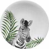 Mcreative Porselen Doğadakiler 27 cm Servis Tabağı Zebra ZG27DU470102893