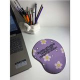 Mcreative Shop Köpek Gibi Çalışıp Kraliçeler Gibi Yaşayan Bir Kadınım Baskılı Bilek Destekli Mouse Pad