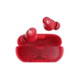 Mcreative Solo Buds - Kablosuz Bluetooth Kulak Içi Kulaklık | 18 Saat Pil Ömrü | Apple ve Android Uyumluluğu | Dahili Mikrofon - Şeffaf Kırmızı