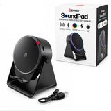 Mcreative SOUNDPAD 5IN1 - 5W - 2000mAh TEMAS İLE SES YÜKSELTME - TELEFON STAND - USB-C ŞARJ SİYAH İNDİKSİYON SES YÜKSELTİCİ BLUETOOTH HOPARLÖR SPEAKER EKD-S10 (4604)