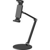 Mcreative STD20144LG 360° Ayarlanabilir Teleskobik 4"-13" Ergonomik Tablet Standı Koyu Gri