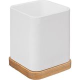 Mcreative Suni Reçineden Diş Fırçası Tenceresi, Beyaz 5 Five Simply Smart