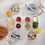Mcreative Sunny 4 Kişilik Kahvaltı Takımı 10 Parça-Gri