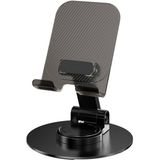 Mcreative Taşınabilir Katlanabilir 360 Dönebilen Karbon Çelik Tasarımlı Telefon ve Tablet Standı