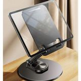 Mcreative Tok Alüminyum Stant Çok Işlevli Döner Tablet Pc Akıllı Telefon Standı 11CM x 17 cm Masaüstü Stand Katlanabilir 13 Inç Tabletlere Kadar Uyumlu ZR719