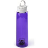 Mcreative Tritan Oynar Tutacaklı Pastel Mor Şeffaf Plastik Matara 750 ml - MT0005
