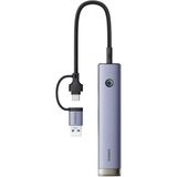 Mcreative Ultrajoy Series 4-Port Hub Aır Space Grey(usb-A&type-C To USB 3.0 * 4+TYPE-C5V)