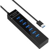 Mcreative USB Çoklayıcı 7in1 USB 3.0 7 Port Çoğaltıcı Hub 480MBPS Hızlı Aktarım 1 Metre Pc Bilgisayar Switch Splitter