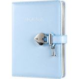 Mcreative Victoria's Journals Hush Hush Pastel Kilitli Defter ve Kalem Çantası Seti - Pastel Mavi