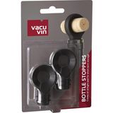 Mcreative Vin Şişe Kapağı 2'li Set Siyah, 5 cm