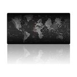 Mcreative World Map Dünya Haritası Oyuncu Gaming Mouse Pad 90X40 Kaymaz Kauçuk Taban