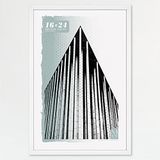 MCS Galeri Vakfı Poster Çerçevesi, Beyaz, 40,6 x 60,96 cm