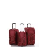 Mçs Kumaş Hostes & Pilot Valiz Seti V1452 - Bordo
