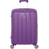 Mçs Lüx Kırılmaz Mor Büyük Boy Pp Valiz - V305