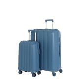 MÇS Polipropilen 2'li Valiz Seti Büyük ve Kabin Boy Sky Blue, V305, Sky Blue, Üniseks Yetişkin