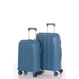 MÇS Polipropilen 2'li Valiz Seti Orta & Kabin Boy Sky Blue, V305, Sky Blue, Üniseks Yetişkin