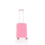 MÇS Polipropilen Valiz 55 cm Kabin Boy, V376, Pembe, Üniseks Yetişkin