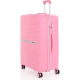 Mçs Polipropilen Valiz V366 75 cm - Pembe