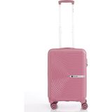 Mçs Polipropilen Valiz V374 55 cm - Koyu Pudra