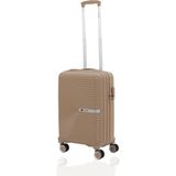 Mçs Polipropilen Valiz V374 55 cm - Şampanya