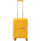 Mçs Polipropilen Valiz V374 55 cm - Sarı