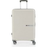 Mçs Polipropilen Valiz V374 65 cm - Beyaz - Gri