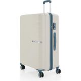 Mçs Polipropilen Valiz V374 65 CM - Kemik - Saks
