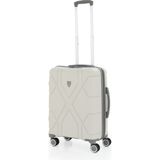 Mçs Polipropilen Valiz V375 55 cm - Beyaz - Gri
