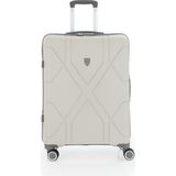 Mçs Polipropilen Valiz V375 65 cm - Beyaz - Gri