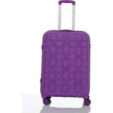 Mçs Polipropilen Valiz V376 65 cm - Mor
