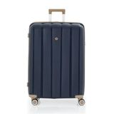 Mcs V305 75 cm Lacivert Kahve Polipropilen Valiz